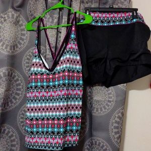 Ladies plus 2pc Swimsuit sz-2XL